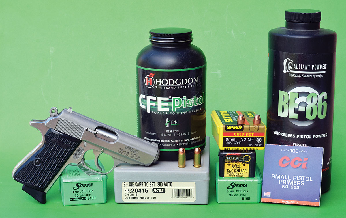 Through careful handloading techniques and using proven load recipes, handloaded ammunition can be perfectly reliable in the 380 ACP.